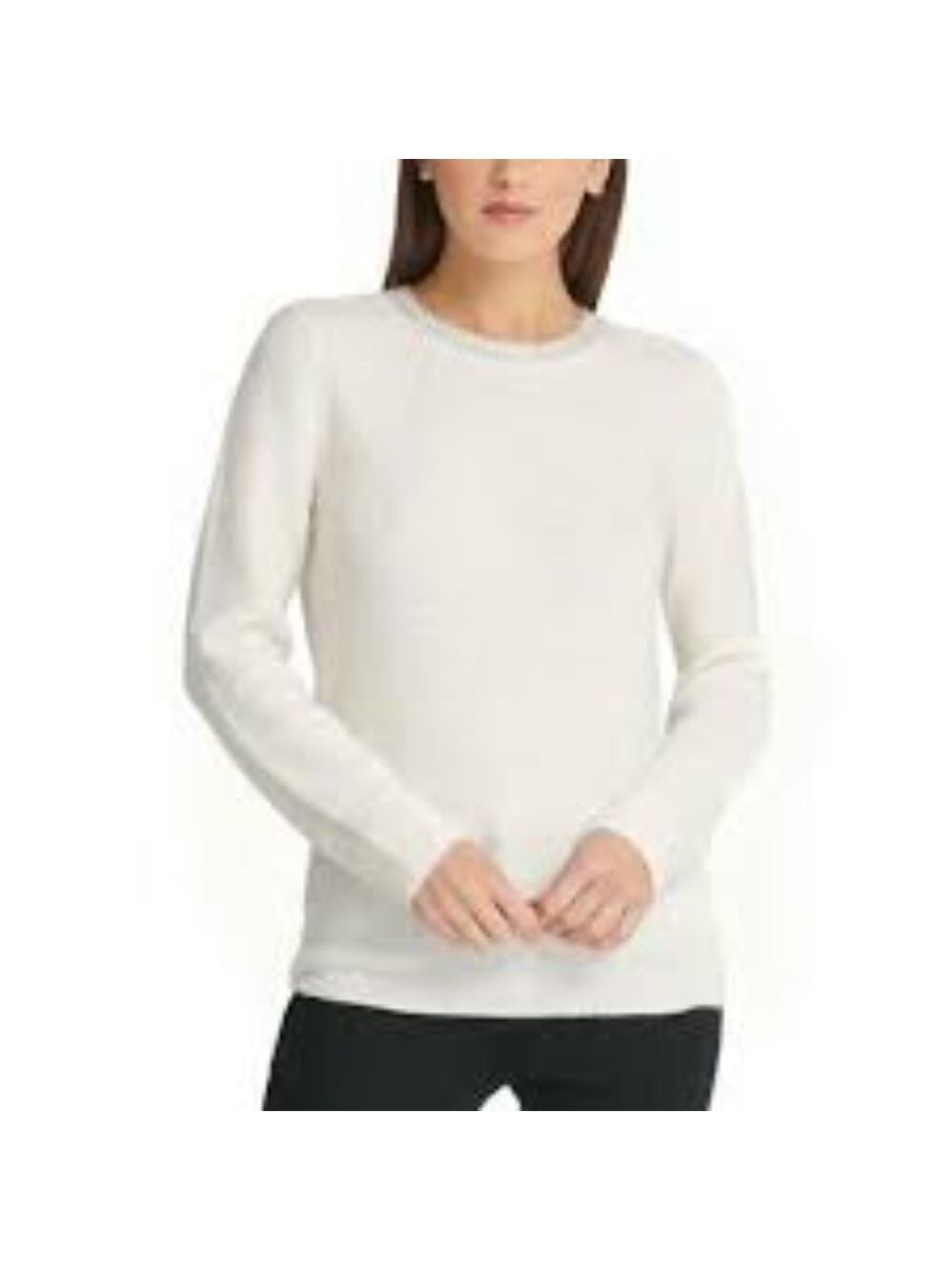 DKNY Knit Long Sleeve Crew Neck Sweater NWOT